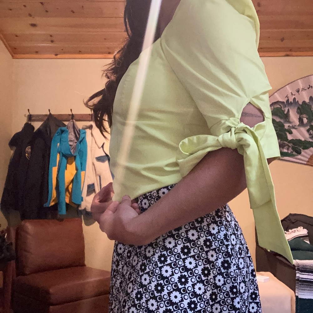 Express blouse lime - Picture 3 of 4
